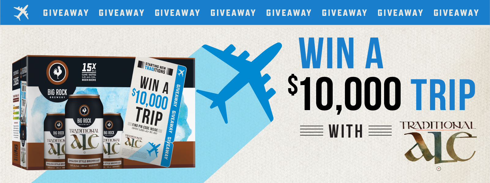 Big Rock Brewery Traditional Ale Trip